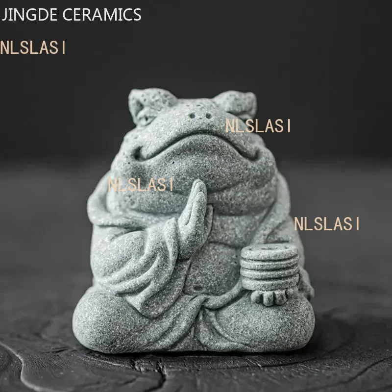 Aquarium Fish Bowl - Creative Handmade Stone Tea Pet Decoration