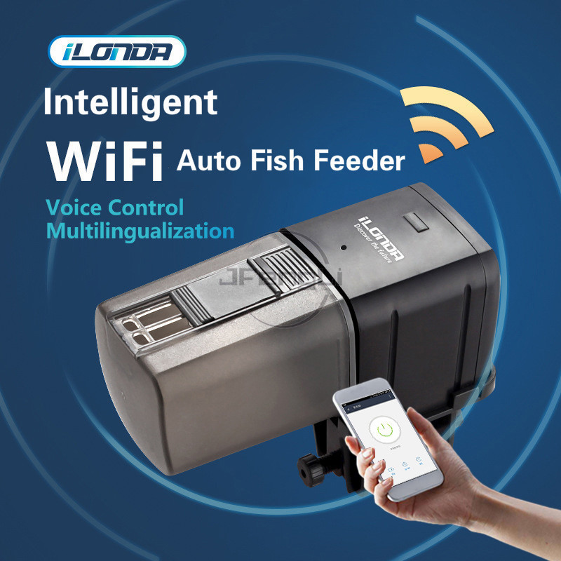 Aquarium Fish Feeder Automatic - Ilonda Intelligent Wifi APP Fish Feeder