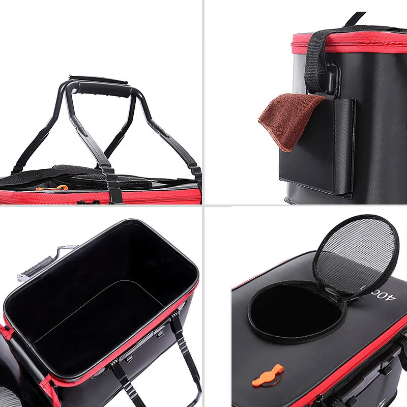 Fishing Bucket Folding Thicken - Aquarium Fish Bowl ulasan dan harga