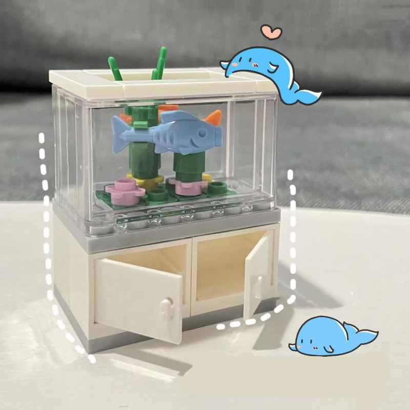 City Friends Fish Tank Buildin - Aquarium Fish Lego ulasan dan harga