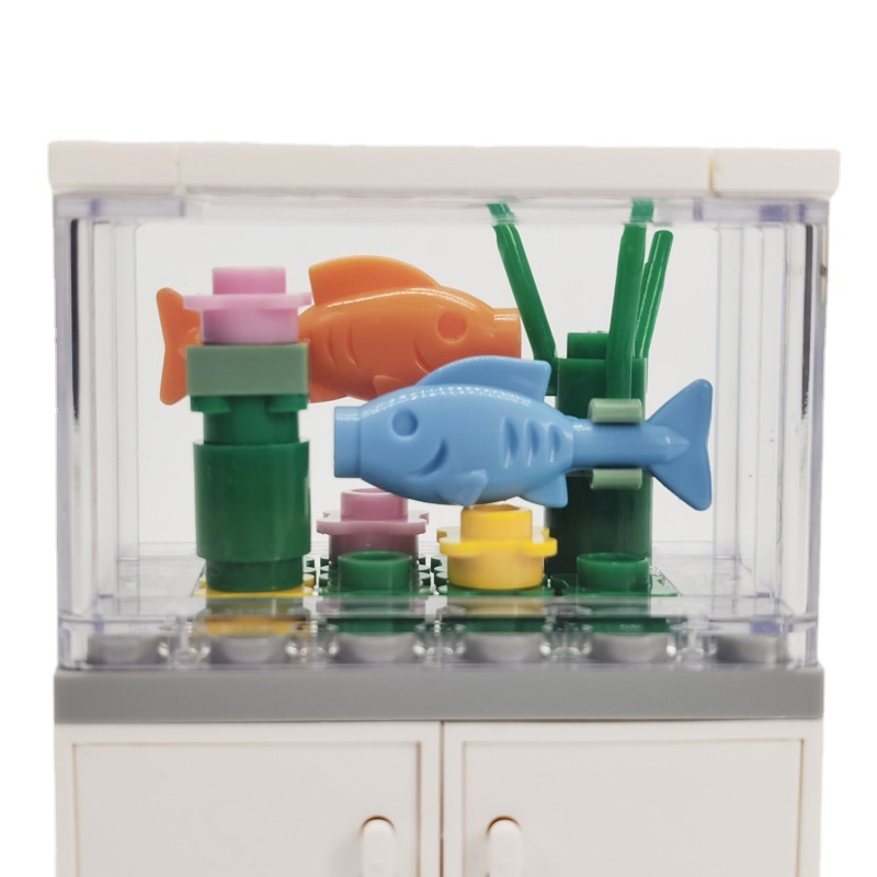 City Friends Fish Tank Buildin - Aquarium Fish Lego ulasan dan harga
