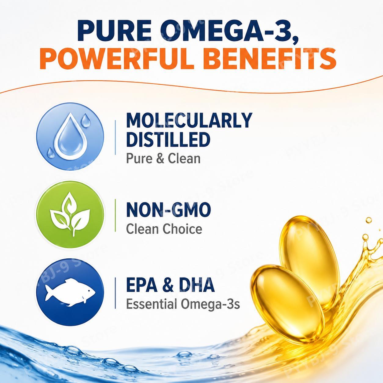 Omega 3 Fish Oil Softgels with - Aquarium Fish Bowl ulasan dan harga