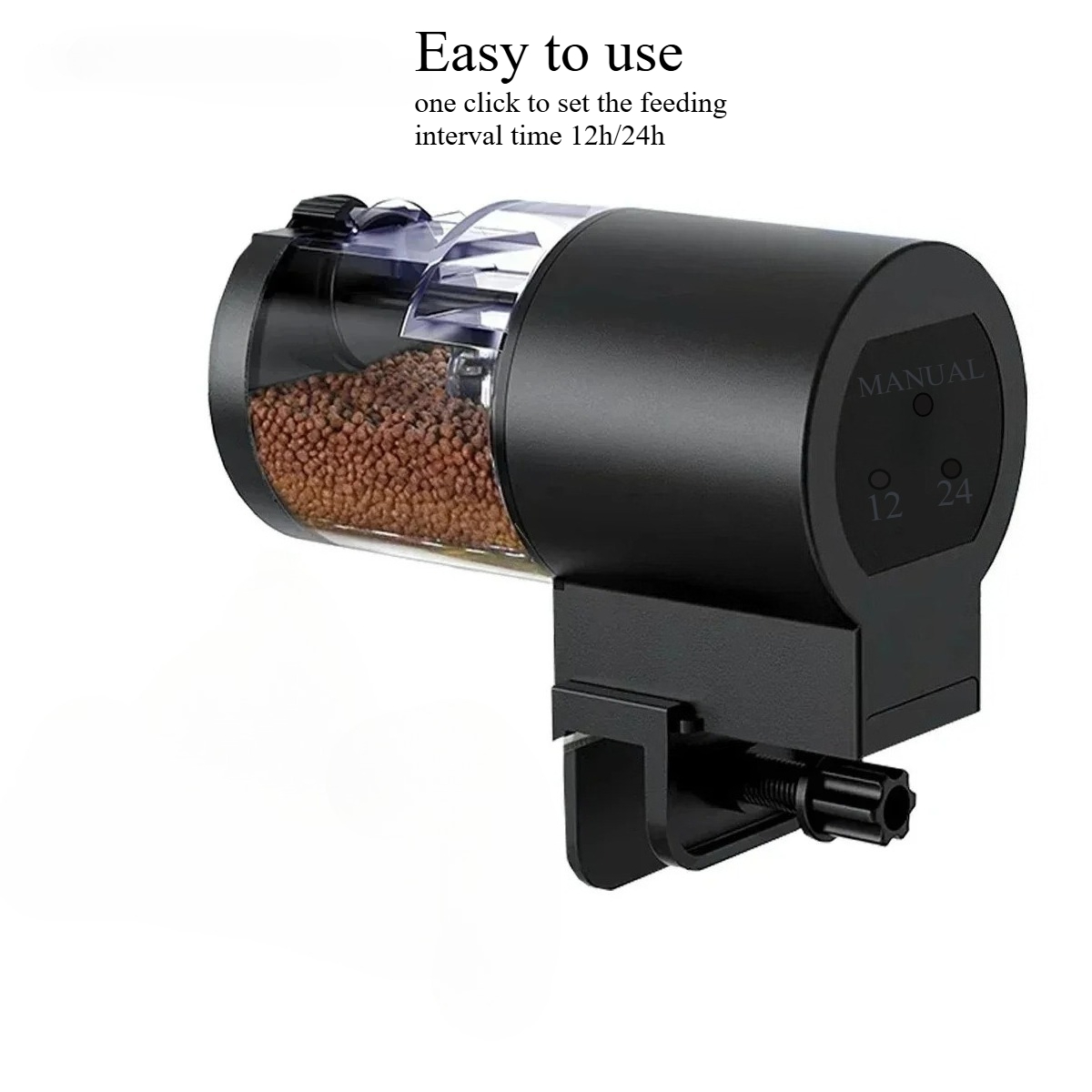 Automatic Fish Feeder 100ML Ca - Aquarium Fish Feeder Automatic ulasan dan harga