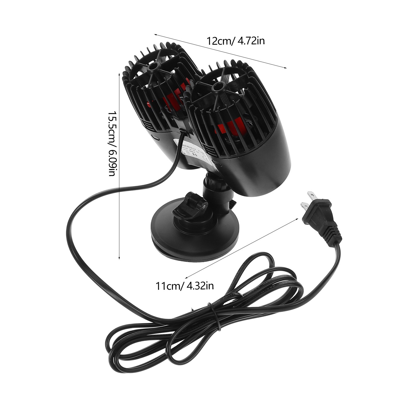 Double Head Aquarium Water Pum - Powerhead Circulation Pump ulasan dan harga