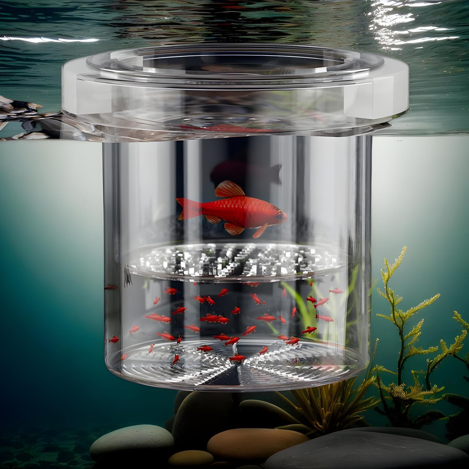 Floating Fish Breeding Isolati - Aquarium Fish Betta ulasan dan harga
