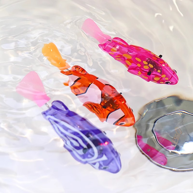 Gowinbaby Baby bath light-up s - Aquarium Fish Electric ulasan dan harga