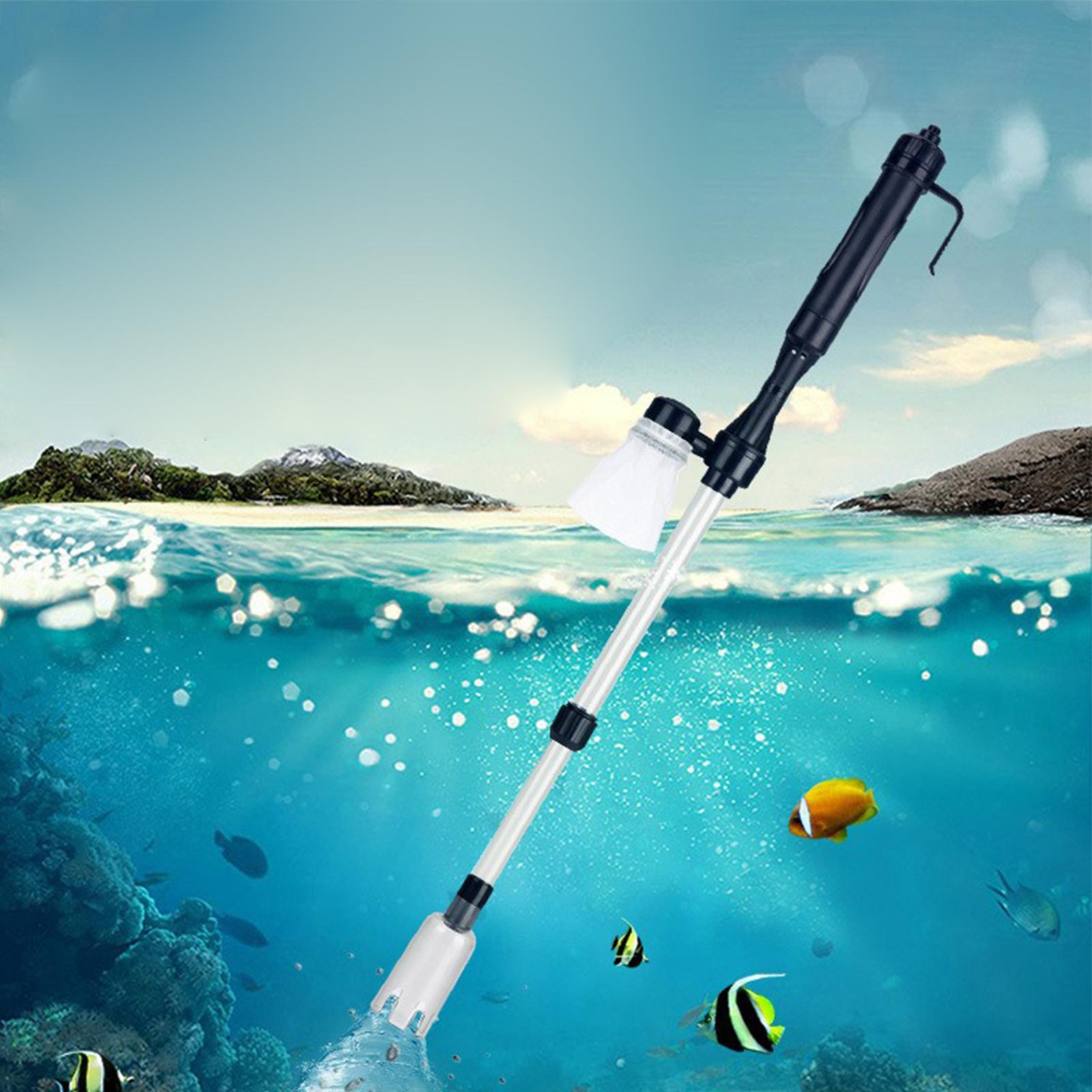 Fish Tank Vacuum Electric Adju - Aquarium Fish Electric ulasan dan harga