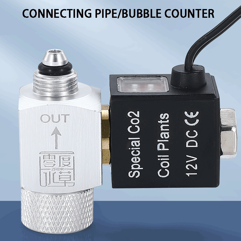 ZRDR Aquarium Co2 Solenoid Val - Aquarium Fish Electric ulasan dan harga