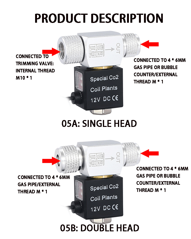 ZRDR Aquarium Co2 Solenoid Val - Aquarium Fish Electric ulasan dan harga