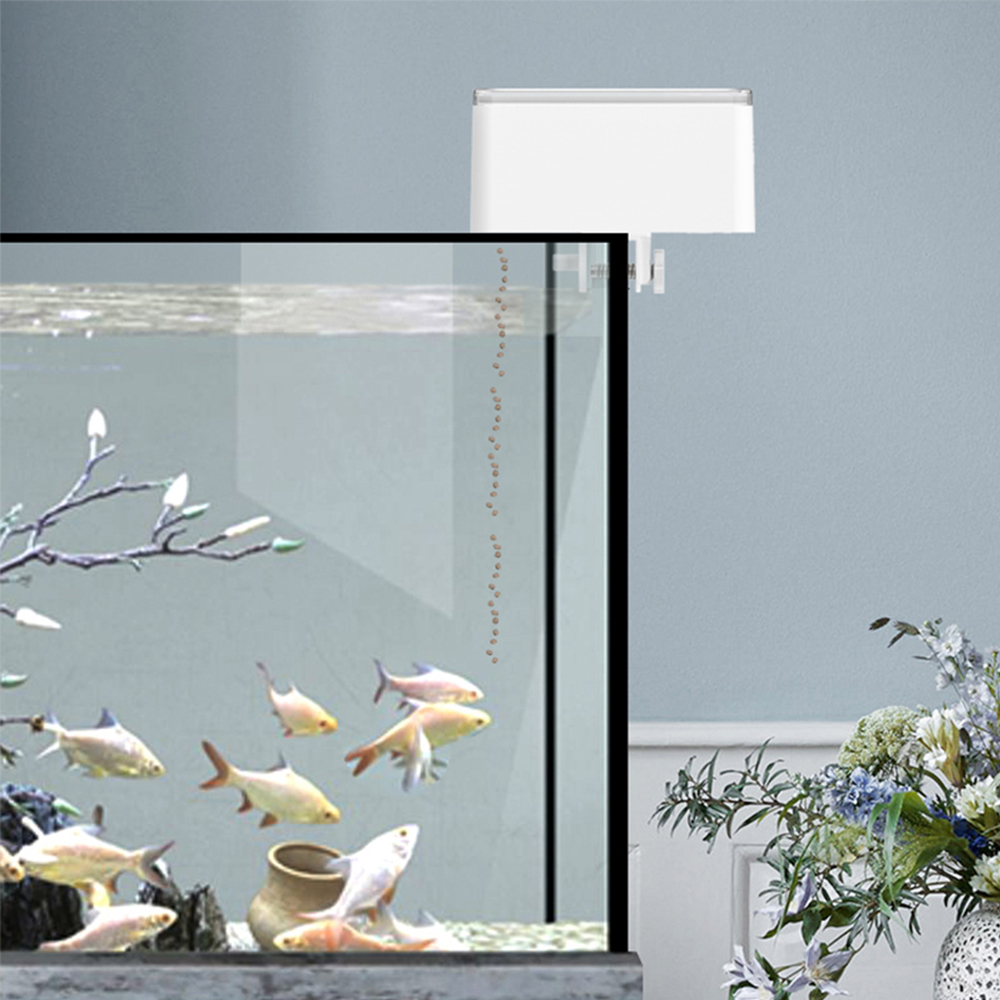 100ML Large Capacity Fish Feed - Aquarium Fish Feeder Automatic ulasan dan harga