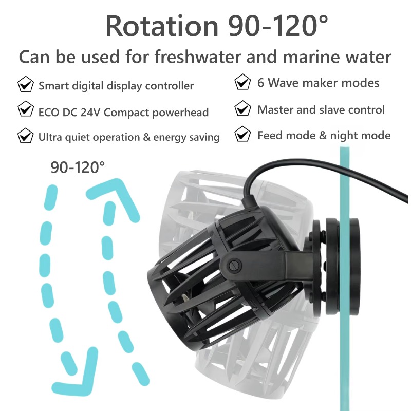 Aquarium Wave Makers Cross Flo - Powerhead Circulation Pump ulasan dan harga