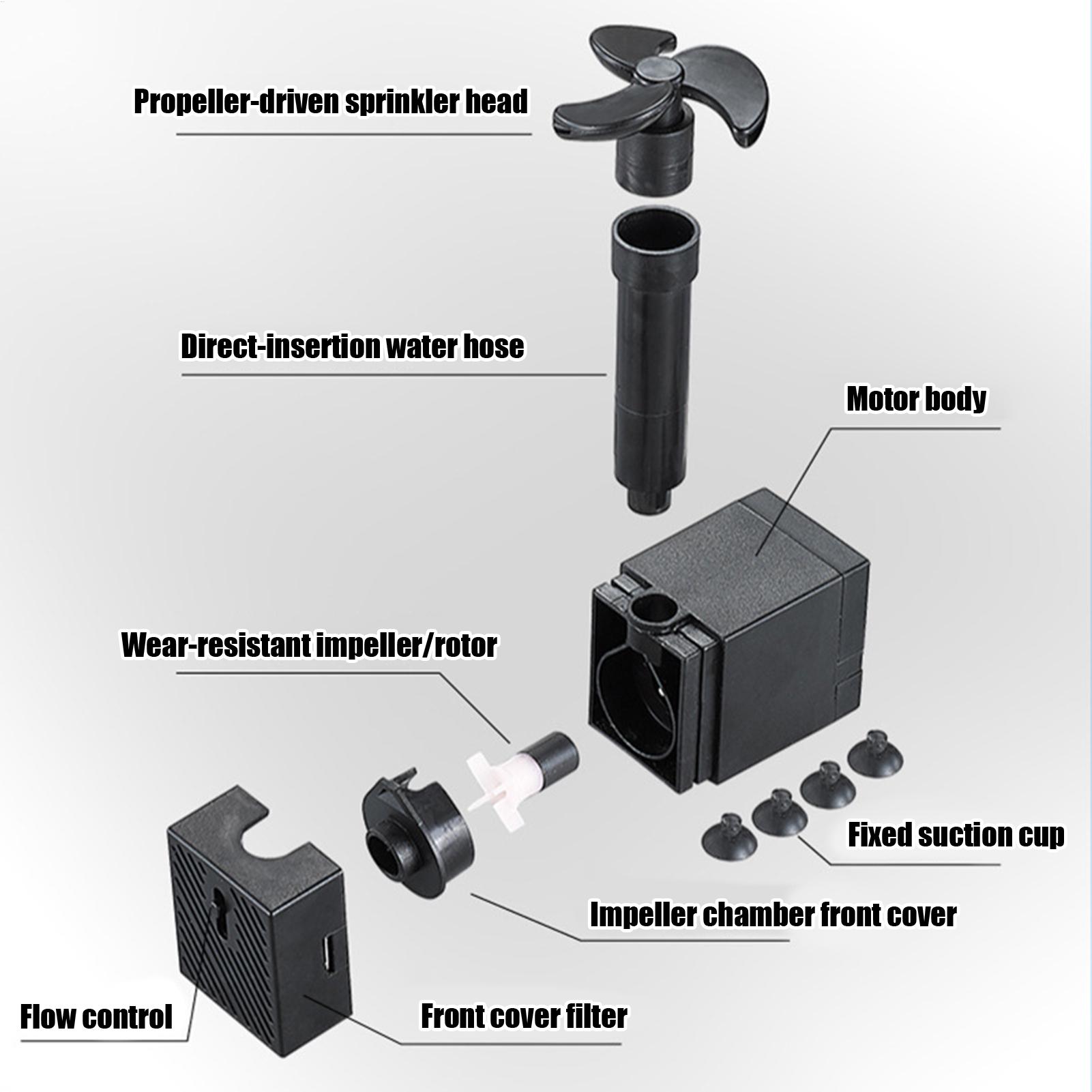 Aquarium Wavemaker 360 Degree  - Powerhead Circulation Pump ulasan dan harga