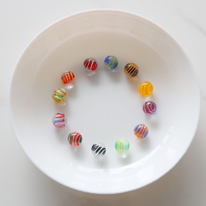 Glass Marble Beads 16mm 20mm G - Aquarium Fish Bowl ulasan dan harga