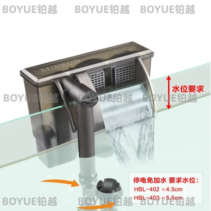 Wall Mounted Aquarium Filter 3 - Powerhead Circulation Pump ulasan dan harga