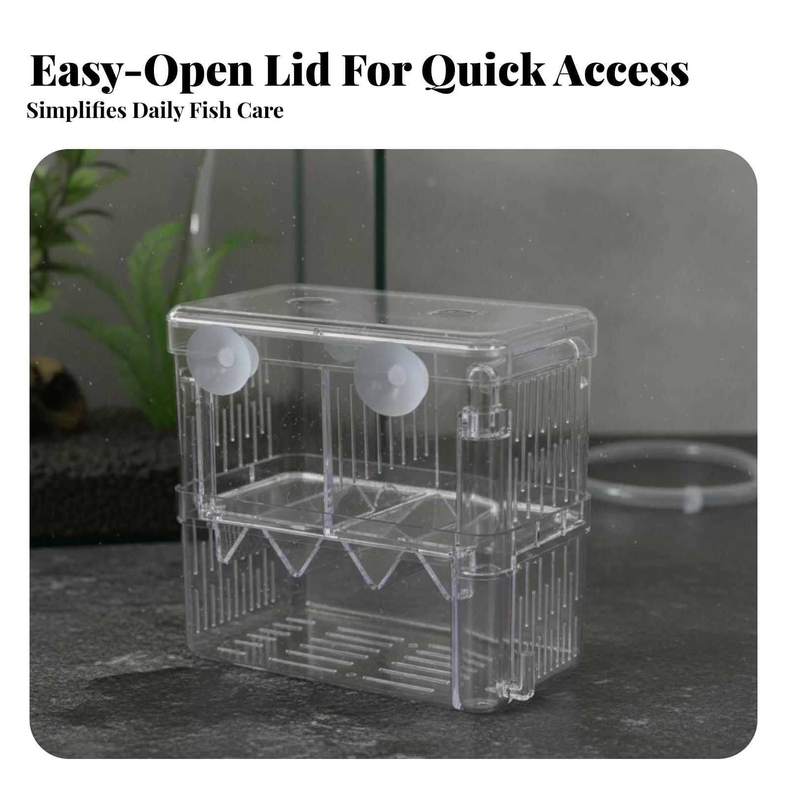 Double Layer Aquarium Breeding - Aquarium Fishes ulasan dan harga