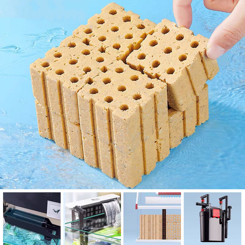 10Pcs/Box New Aquarium Filter  - Aquarium Fish Lego ulasan dan harga