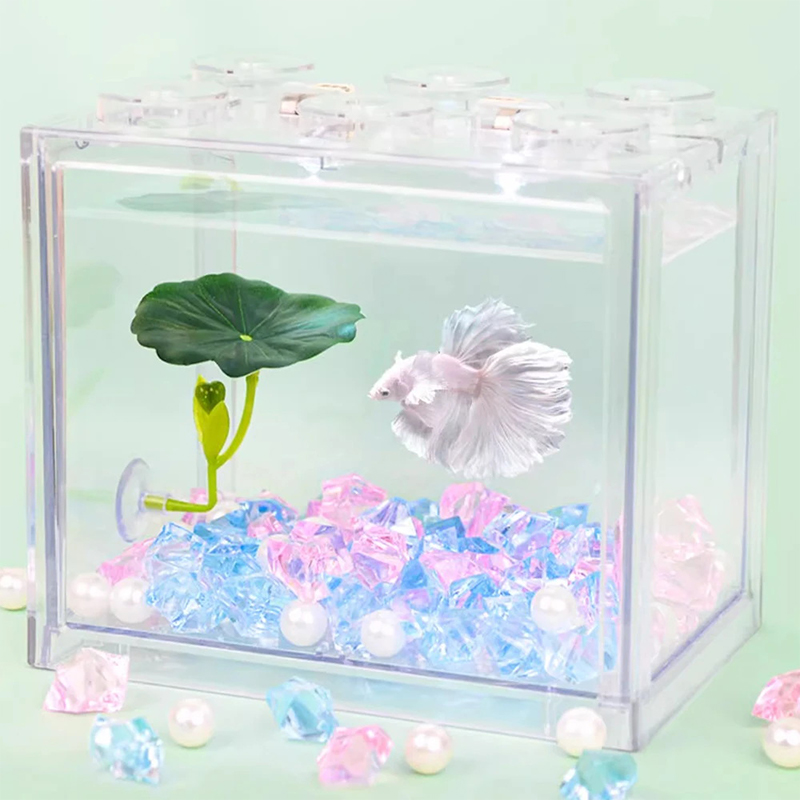 (Ce14)1/5PC Green Leaf Hammock - Aquarium Fish Betta ulasan dan harga