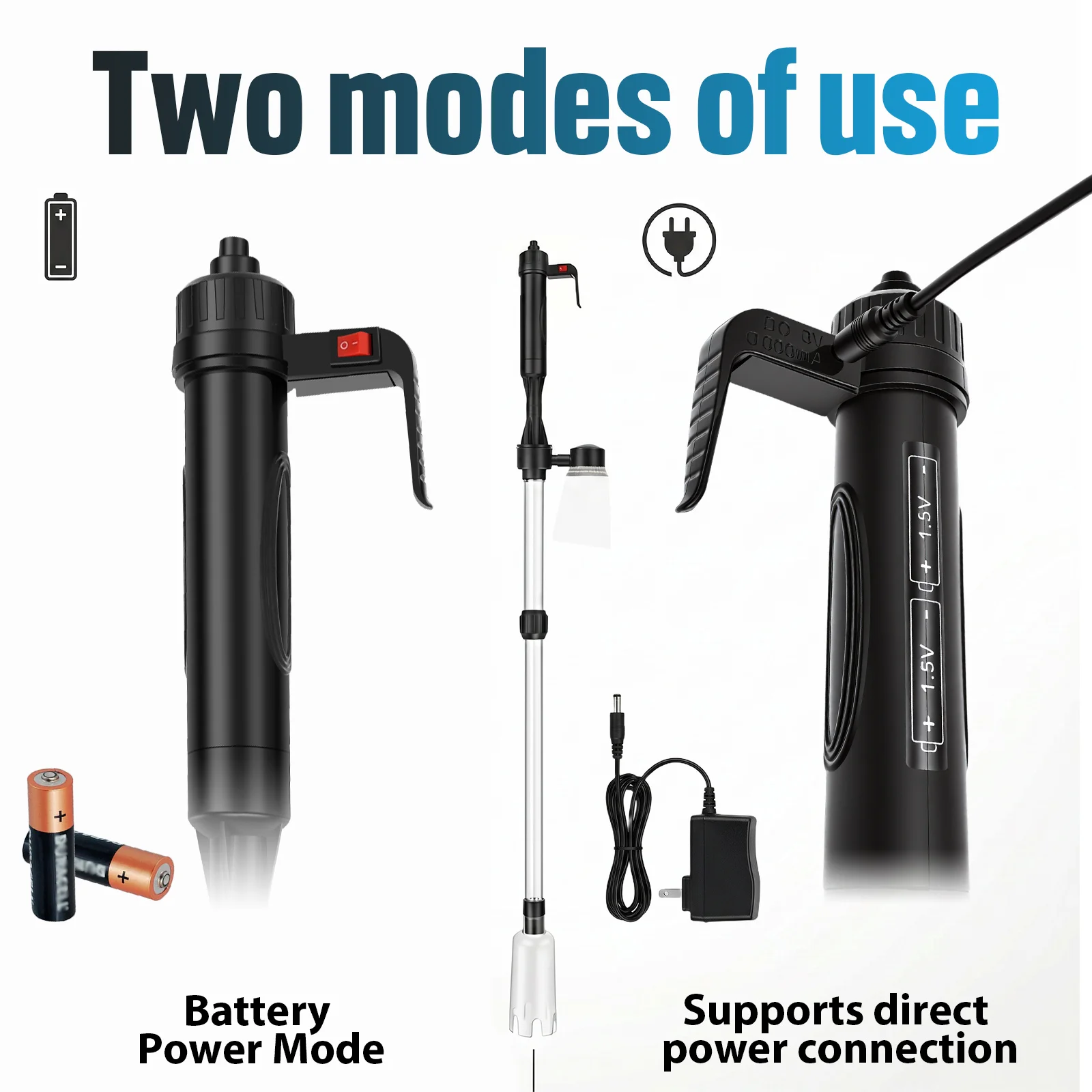 Aquarium Vacuum Gravel Cleaner - Aquarium Fish Electric ulasan dan harga