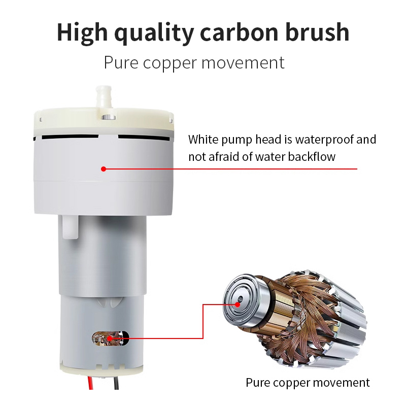 Mini Air Pump DC 12V Oxygen Pu - Aquarium Fish Electric ulasan dan harga