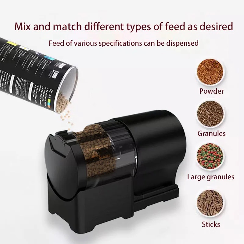 Fish Tank Feeder Intelligent T - Aquarium Fish Feeder Automatic ulasan dan harga