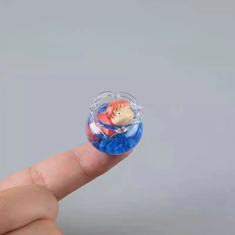 Studio Ghi bli Fish Tank Refri - Aquarium Fish Bowl ulasan dan harga