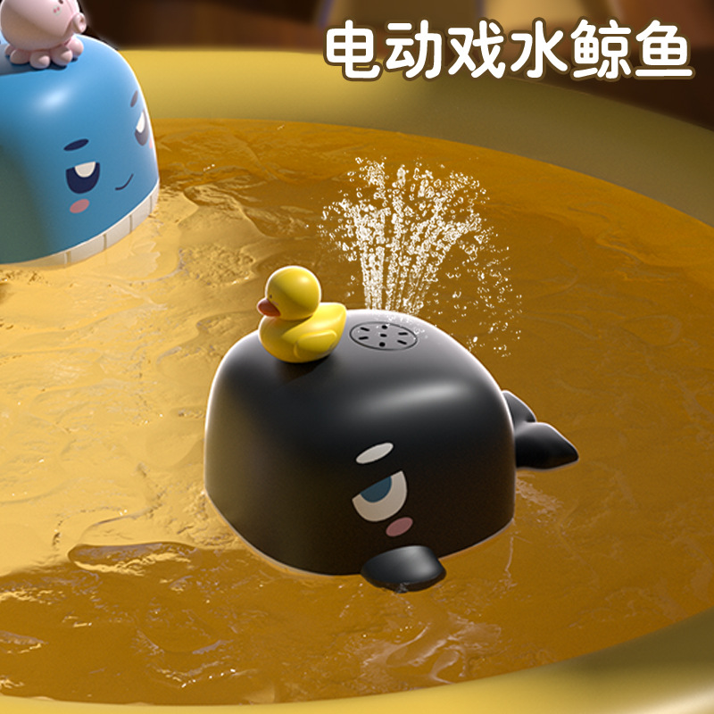 Electric Water Spray Whale Toy - Aquarium Fish Electric ulasan dan harga