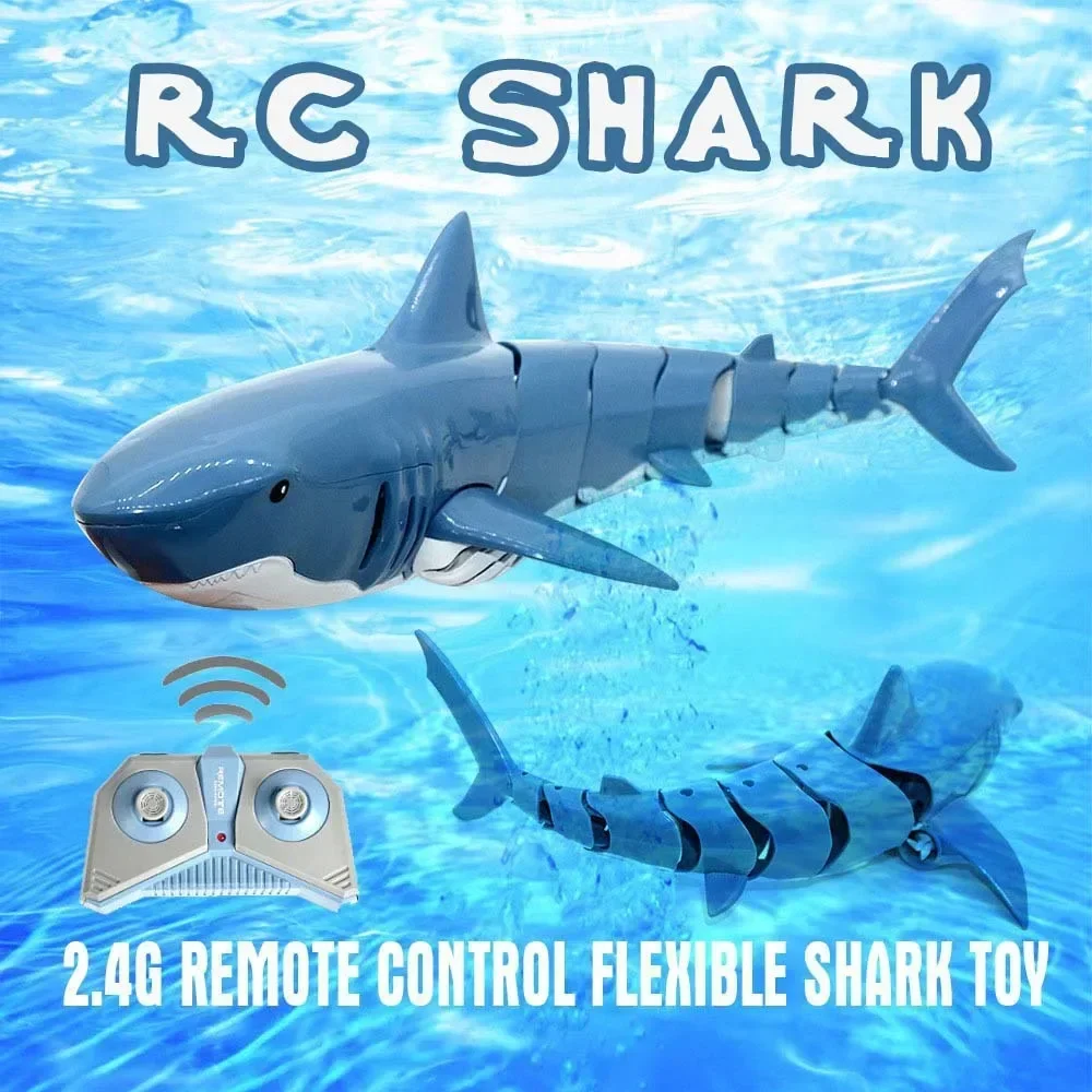 RC Remote Control Bionic Shark - Aquarium Fish Electric ulasan dan harga