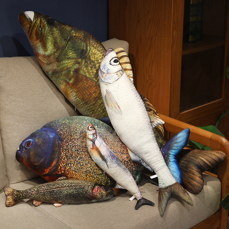 New Realistic Sea Fish Piranha - Aquarium Fish Rainbow ulasan dan harga