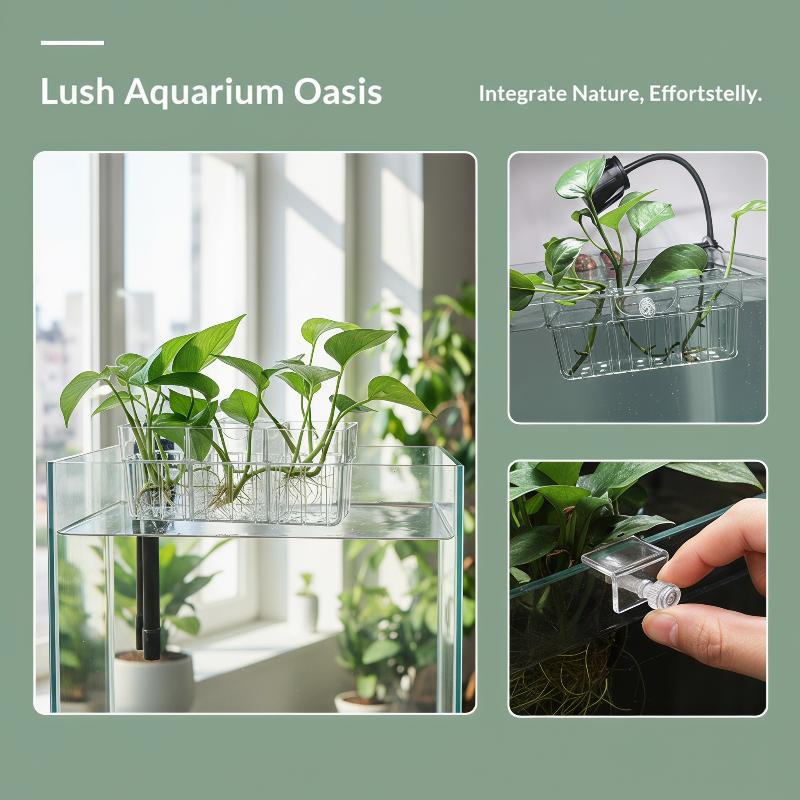 Hydroponic Plant Basket Food G - Aquarium Fishes ulasan dan harga