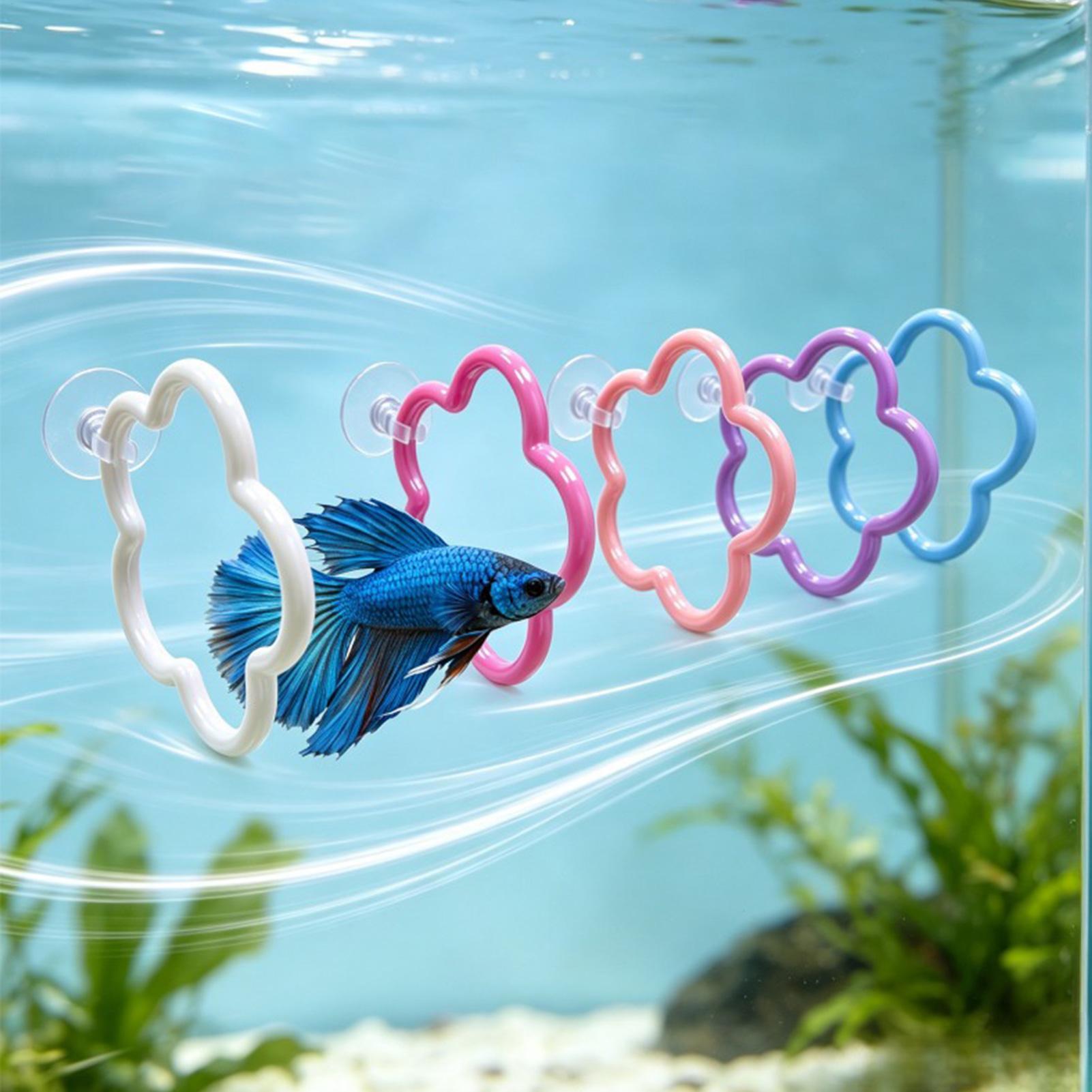 Betta Fish Toys 5 Pieces Color - Aquarium Fish Betta ulasan dan harga
