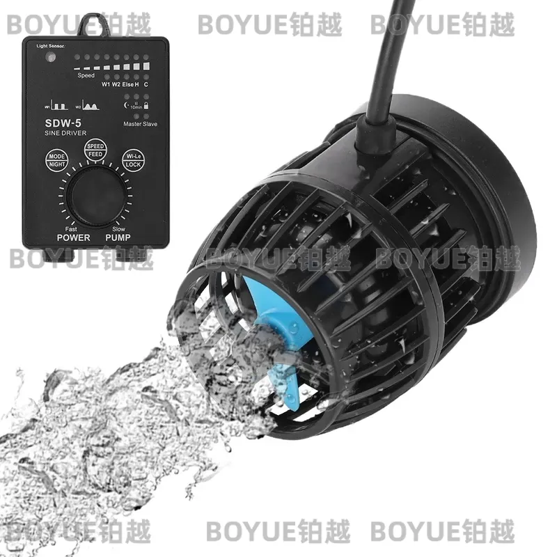 WiFi Aquarium Wave Maker Silen - Powerhead Circulation Pump ulasan dan harga