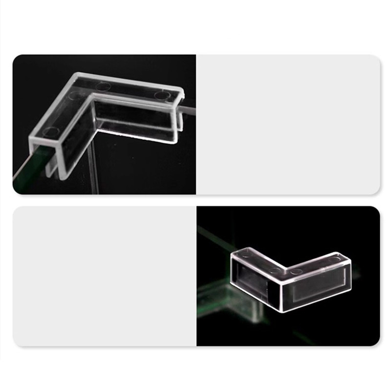 Clear Acrylic L‑Type Glass Ret - Aquarium Fish Lego ulasan dan harga