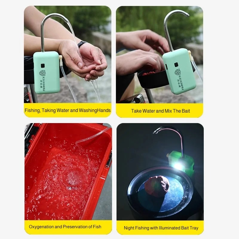 Portable USB Rechargeable Elec - Aquarium Fish Electric ulasan dan harga