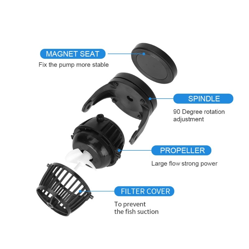 SW Series Aquarium Wavemaker P - Powerhead Circulation Pump ulasan dan harga