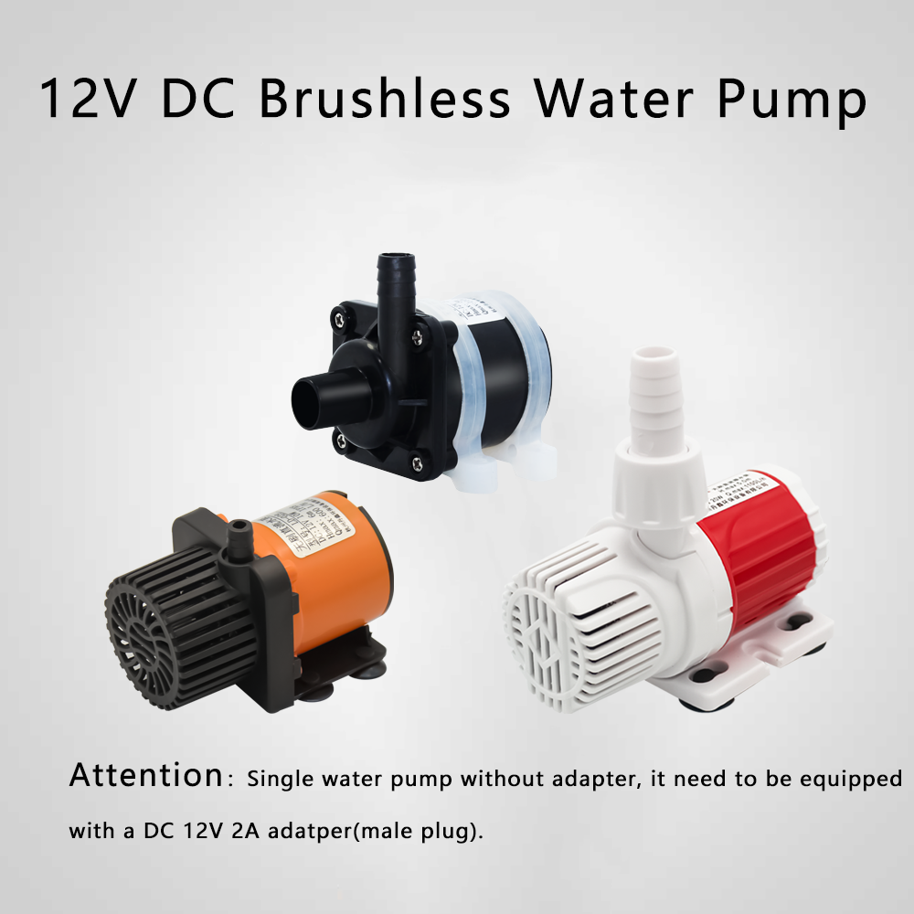 12V DC Brushless Small Submers - Aquarium Fish Bowl ulasan dan harga