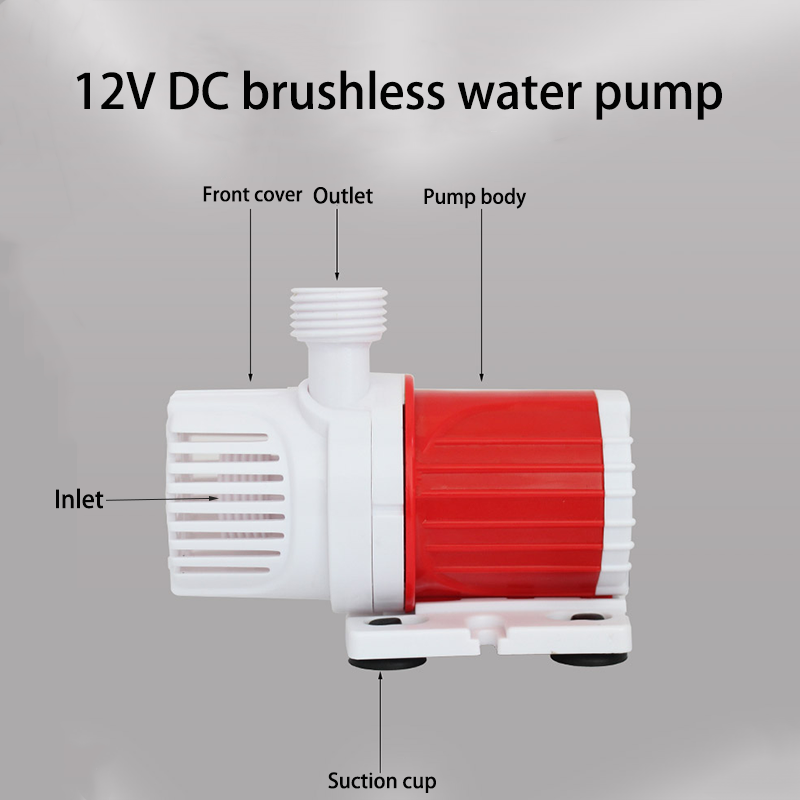 12V DC Brushless Small Submers - Aquarium Fish Bowl ulasan dan harga