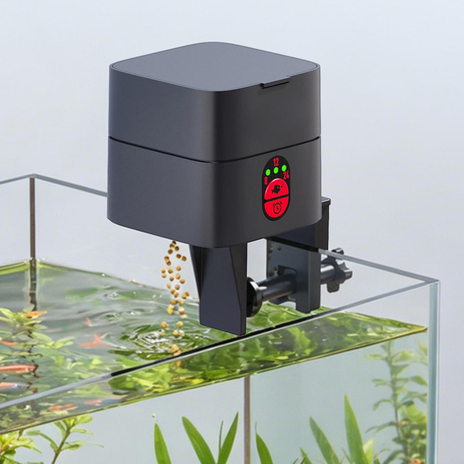 Auto Fish Feeder For Aquarium  - Aquarium Fish Feeder Automatic ulasan dan harga