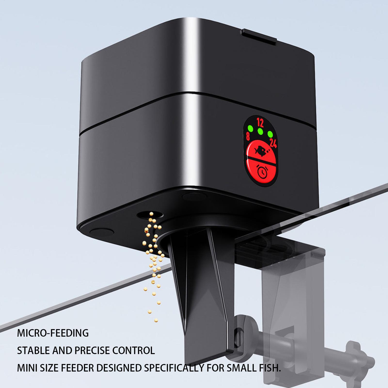 Auto Fish Feeder For Aquarium  - Aquarium Fish Feeder Automatic ulasan dan harga