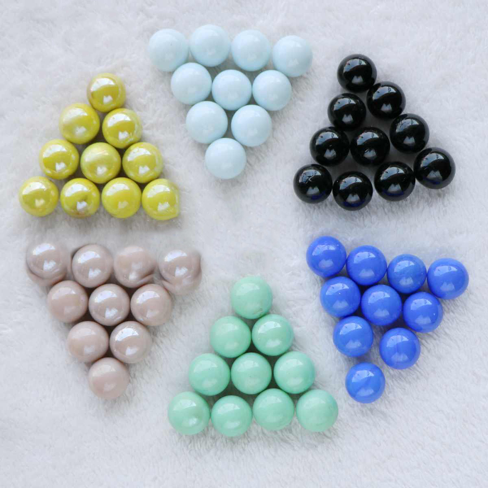 66Pcs Dia16mm Solid Color Glas - Aquarium Fish Bowl ulasan dan harga