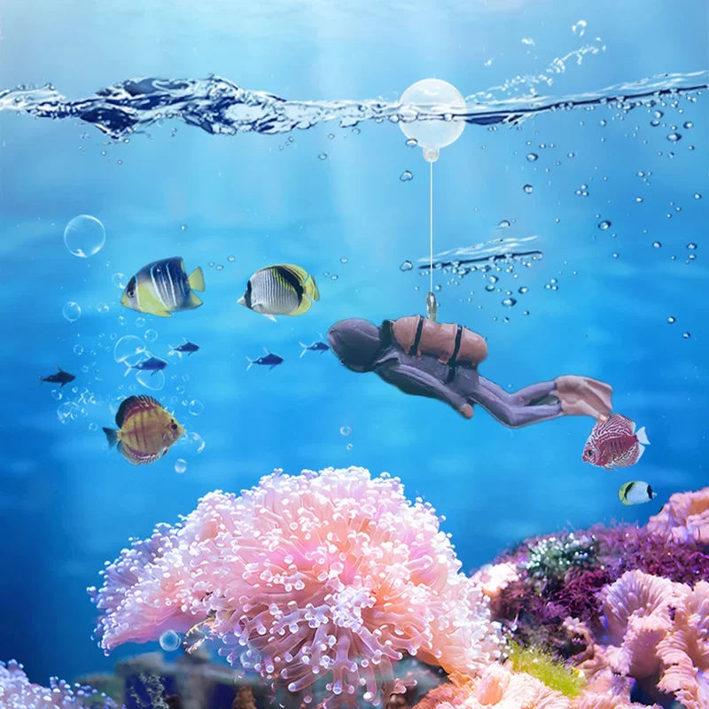 1/2pcs Aquarium Decoration Acc - Aquarium Fish Cichlid ulasan dan harga