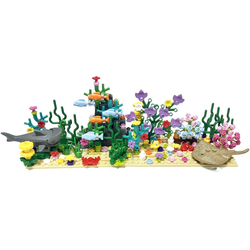 City MOC Aquarium Underwater W - Aquarium Fish Lego ulasan dan harga