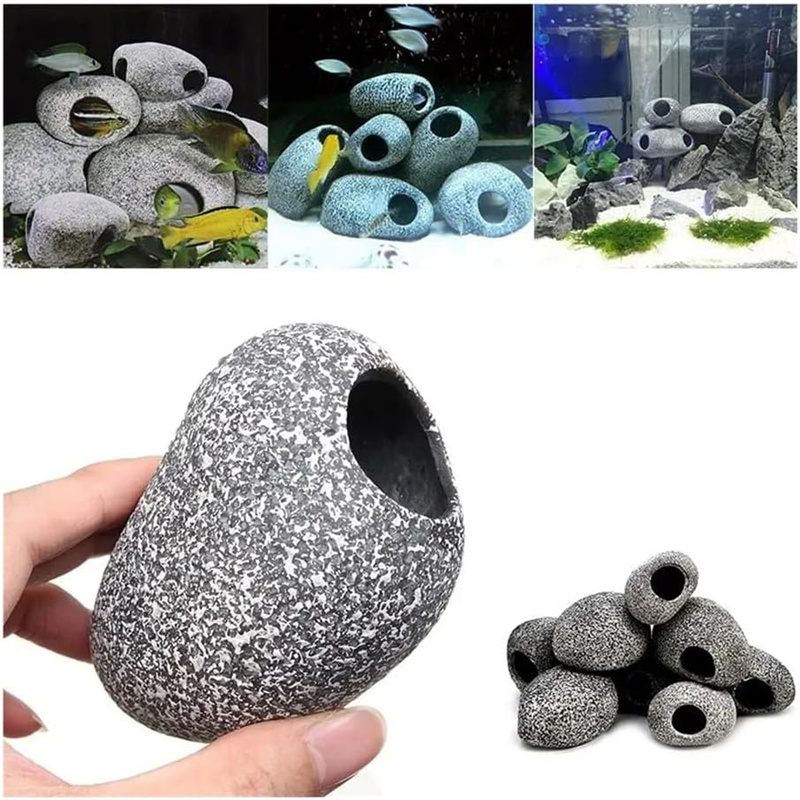 1/2Pcs Aquarium Cichlid Stone  - Aquarium Fish Cichlid ulasan dan harga