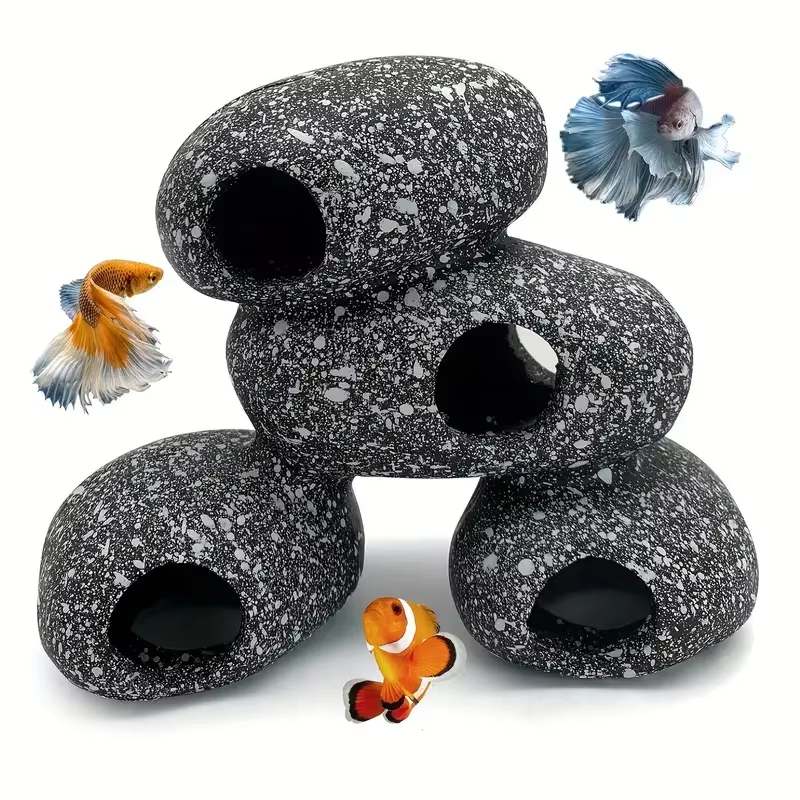 1/2Pcs Aquarium Cichlid Stone  - Aquarium Fish Cichlid ulasan dan harga