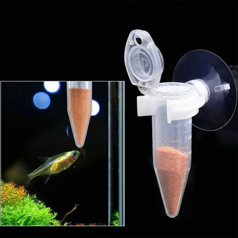 Automatic Fish Feeder Cone Shr - Aquarium Fish Feeder Automatic ulasan dan harga