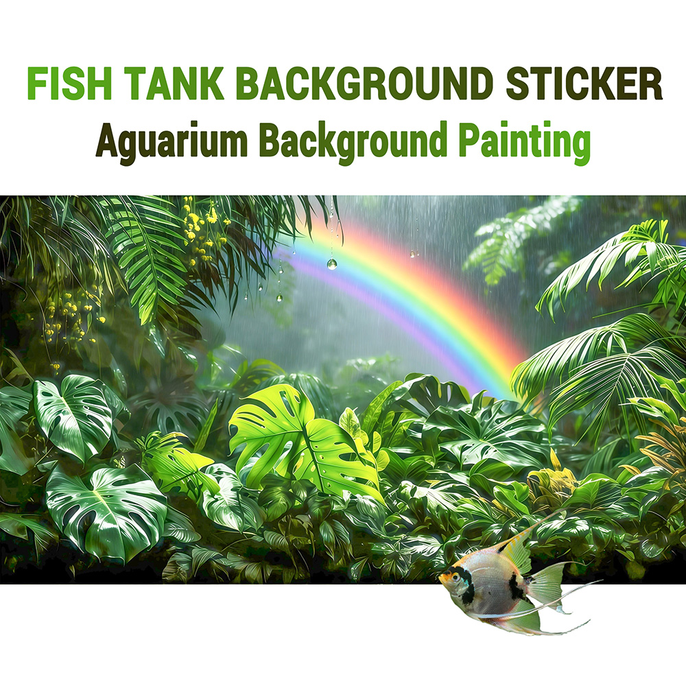 Aquarium Background, Backgroun - Aquarium Fish Rainbow ulasan dan harga